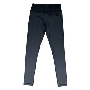 Vina Black Ombre Breathable Performance Leggings Size Small